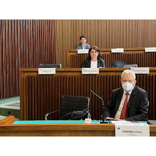 Furio Honsell (Open Sinistra Fvg), insieme a Mariagrazia Santoro e Nicola Conficoni (Pd) - Furio Honsell (Open Sinistra Fvg), insieme a Mariagrazia Santoro e Nicola Conficoni (Pd)