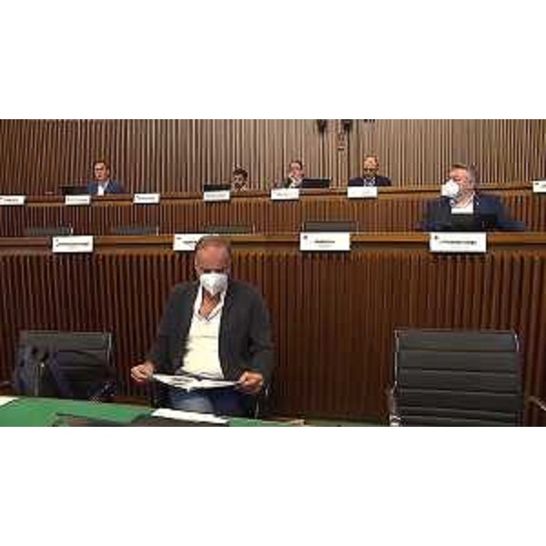 I consiglieri del Comitato, con Stefano Turchet (Lega) in primo piano - I consiglieri del Comitato, con Stefano Turchet (Lega) in primo piano