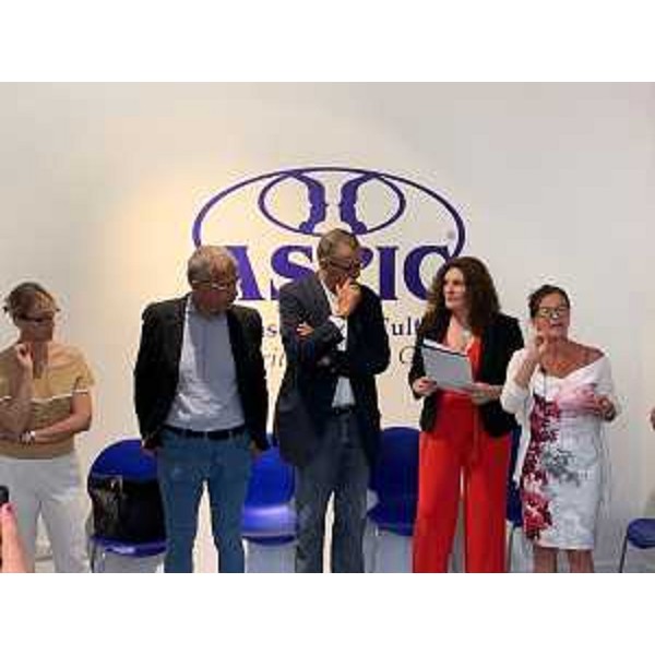 piero Mauro Zanin, presidente Consiglio regionale Fvg, Antonio Maria Bardelli, fondatore Città Fiera e Anna Degano, presidente Aspic Fvg - piero Mauro Zanin, presidente Consiglio regionale Fvg, Antonio Maria Bardelli, fondatore Città Fiera e Anna Degano, presidente Aspic Fvg 