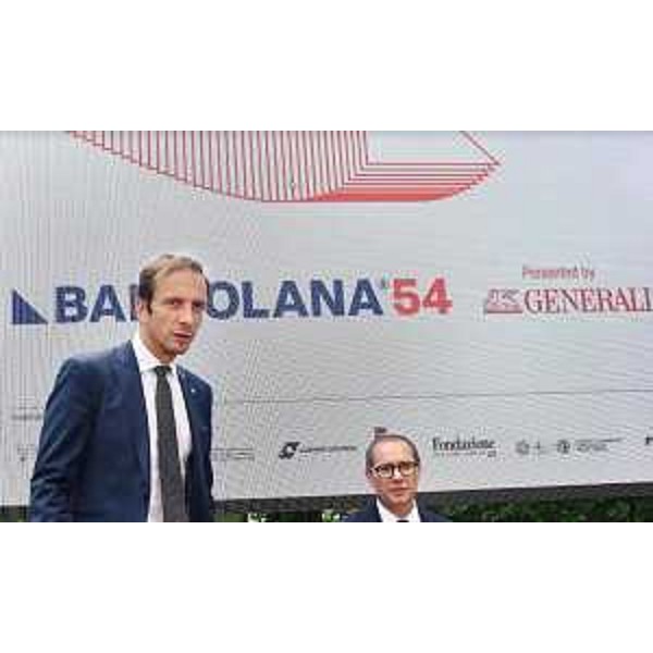 L'intervento del governatore Massimilano Fedriga nel corso della presentazione delledizione 2022 della Barcolana. - L'intervento del governatore Massimilano Fedriga nel corso della presentazione delledizione 2022 della Barcolana. 