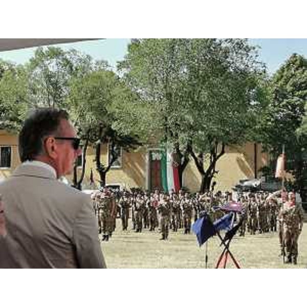 L'assessore Fabio Scoccimarro alla cerimonia tenutasi a Villa Opicina (Trieste) - L'assessore Fabio Scoccimarro alla cerimonia tenutasi a Villa Opicina (Trieste) 