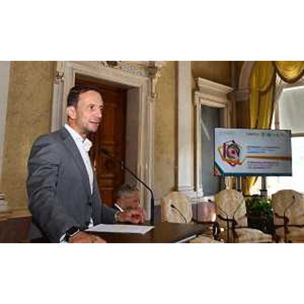 Il governatore Massimiliano Fedriga - Il governatore Massimiliano Fedriga