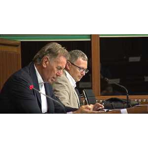 Gli assessori regionali Fabio Scoccimarro e Stefano Zannier - Gli assessori regionali Fabio Scoccimarro e Stefano Zannier