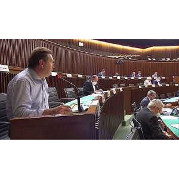 In primo piano, Enzo Marsilio (Pd) - In primo piano, Enzo Marsilio (Pd)