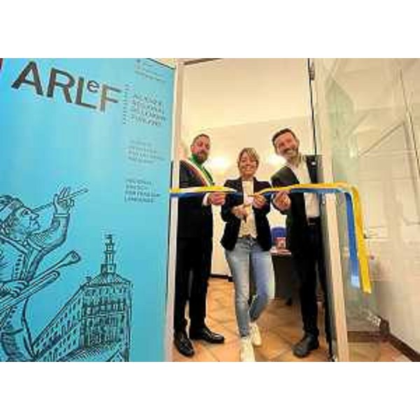 L'inaugurazione dello sportello della lingua friulana ad Aquileia alla presenza dell'assessore regionale alle Finanze Barbara Zilli - L'inaugurazione dello sportello della lingua friulana ad Aquileia alla presenza dell'assessore regionale alle Finanze Barbara Zilli