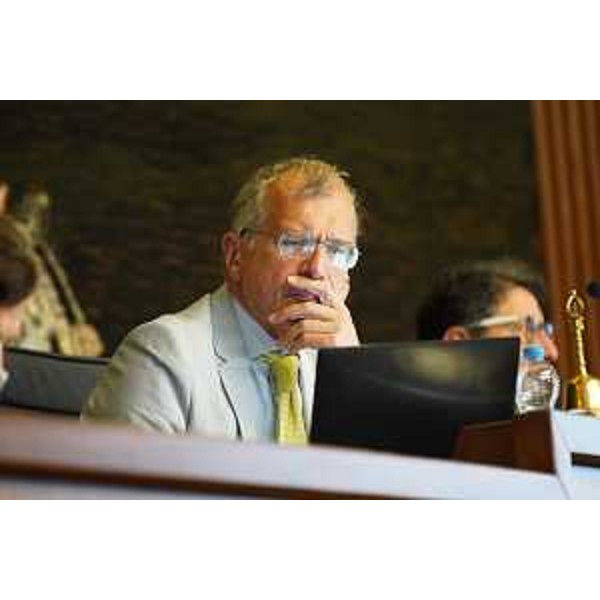 Il presidente del Cr Fv g, Piero Mauro Zanin - Il presidente del Cr Fv g, Piero Mauro Zanin