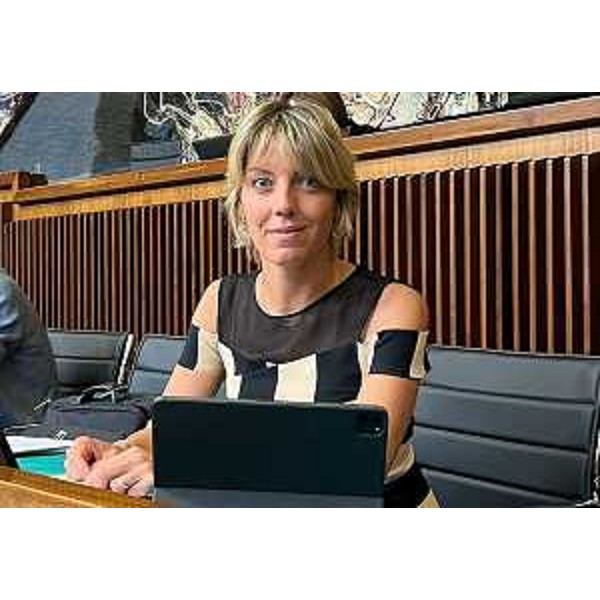 L'assessore regionale alle Finanze Barbara Zilli - L'assessore regionale alle Finanze Barbara Zilli