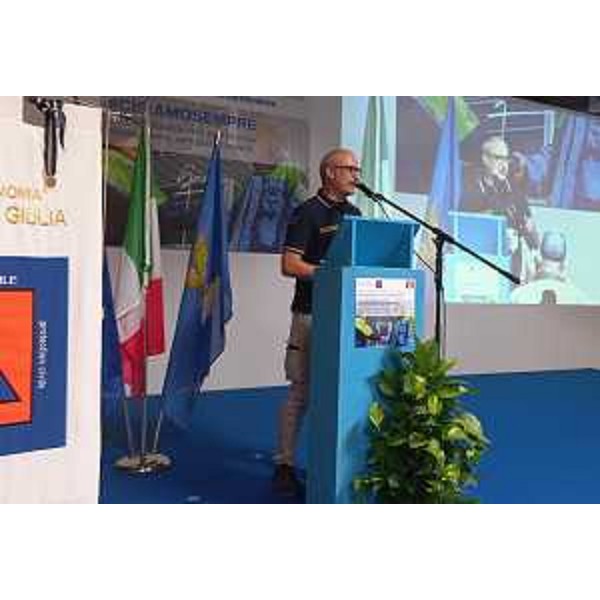 L'intervento di Fabrizio Curcio, capo del dipartimento nazionale di Protezione civile - L'intervento di Fabrizio Curcio, capo del dipartimento nazionale di Protezione civile