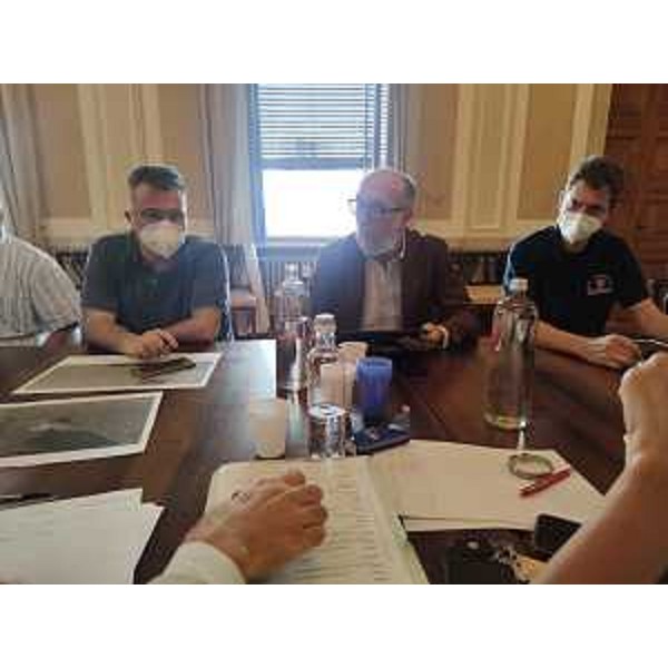 Il vicegovernatore alla riunione di oggi del Centro di coordinamento soccorsi (Ccs) a Gorizia nella sede della Prefettura - Il vicegovernatore alla riunione di oggi del Centro di coordinamento soccorsi (Ccs) a Gorizia nella sede della Prefettura