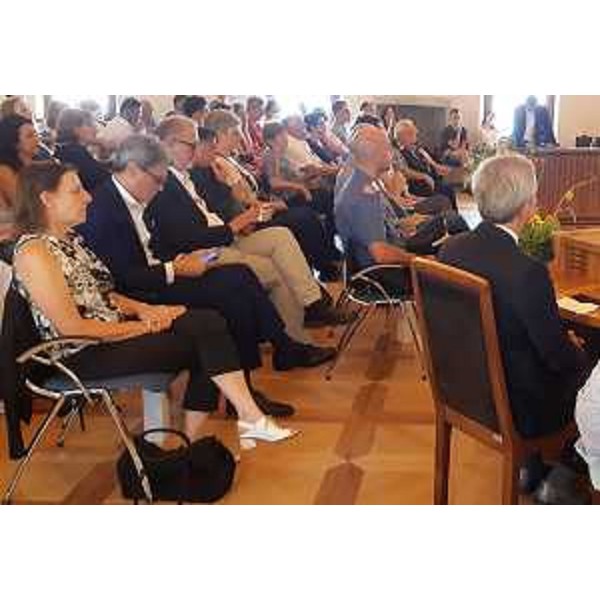 In prima fila Chiara Da Giau (Pd) - In prima fila Chiara Da Giau (Pd)