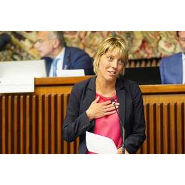 L'assessore regionale alle Finanze, Barbara Zilli - L'assessore regionale alle Finanze, Barbara Zilli