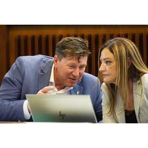 I leghisti Alberto Budai e Maddalena Spagnolo - I leghisti Alberto Budai e Maddalena Spagnolo