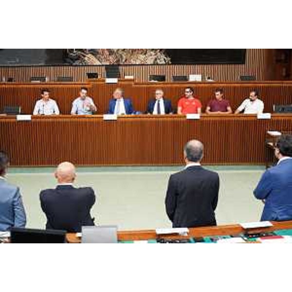 I ragazzi delle Furie Rosse del Tamai di Brugnera in Consiglio regionale - I ragazzi delle Furie Rosse del Tamai di Brugnera in Consiglio regionale