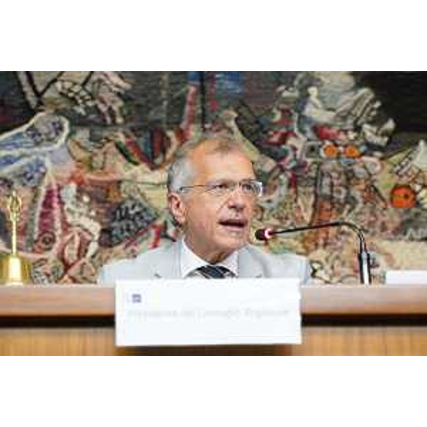 Il presidente del Cr Fvg, Piero Mauro Zanin - Il presidente del Cr Fvg, Piero Mauro Zanin