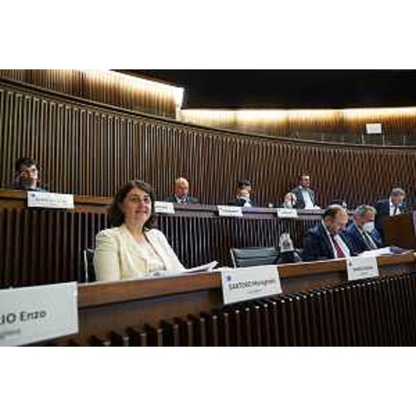 Il Gruppo consiliare del Pd in aula - Il Gruppo consiliare del Pd in aula