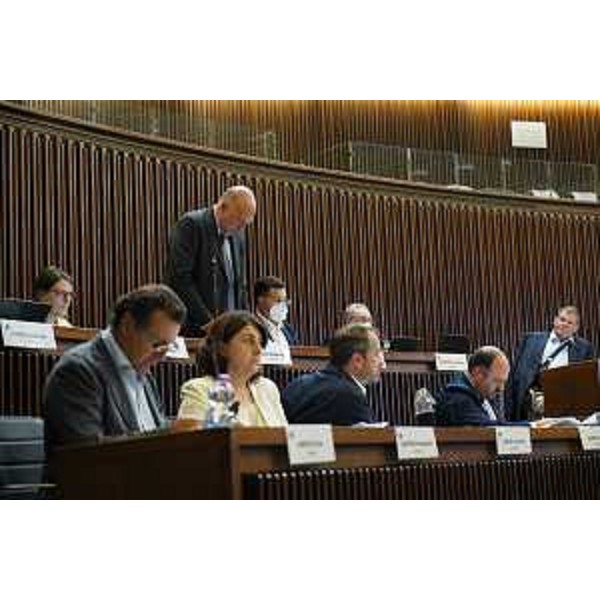 I consiglieri regionali del Pd in Aula - I consiglieri regionali del Pd in Aula