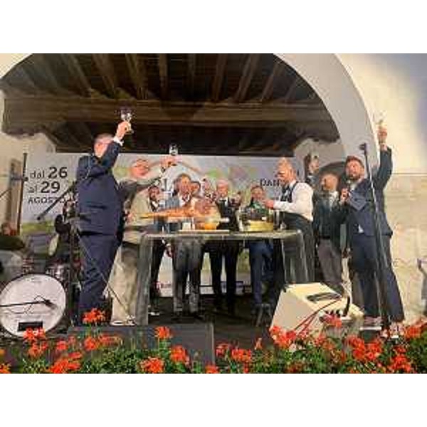 Un momento dell'inaugurazione di Aria Fvg a San Daniele del Friuli - Un momento dell'inaugurazione di Aria Fvg a San Daniele del Friuli