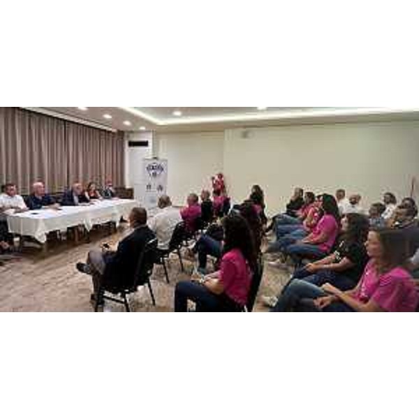 Un momento della presentazione della Cda Volley Talmassons, lunedì sera a Lignano - Un momento della presentazione della Cda Volley Talmassons, lunedì sera a Lignano