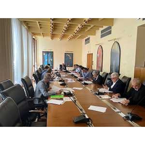 La Giunta per il Regolamento riunita nella sala Gialla di piazza Oberdan a Trieste - La Giunta per il Regolamento riunita nella sala Gialla di piazza Oberdan a Trieste