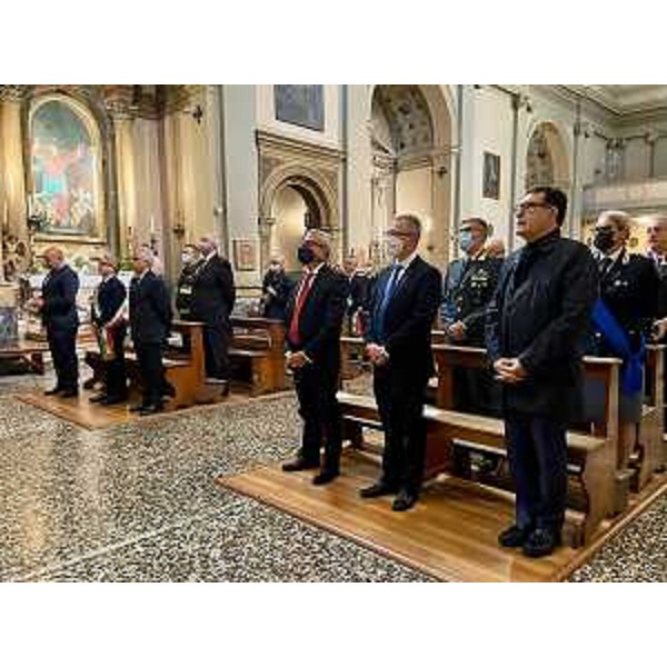 La presenza dell'assessore regionale Stefano Zannier alla cerimonia svoltasi a Pordenone in occasione della ricorrenza di San Michele arcangelo, patrono della Polizia di Stato. - La presenza dell'assessore regionale Stefano Zannier alla cerimonia svoltasi a Pordenone in occasione della ricorrenza di San Michele arcangelo, patrono della Polizia di Stato.