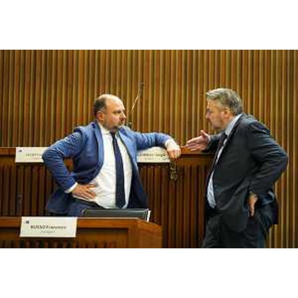 Diego Moretti (Pd) e Diego Bernardis (Lega) - Diego Moretti (Pd) e Diego Bernardis (Lega)