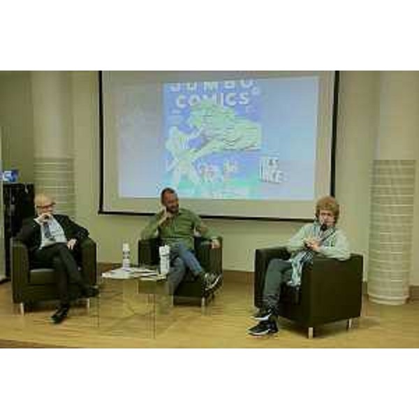 L'intervento dell'assessore regionale Tiziana Gibelli alla conferenza stampa di presentazione della mostra The spirit of Will Eisner, organizzata dal Paff! di Pordenone - L'intervento dell'assessore regionale Tiziana Gibelli alla conferenza stampa di presentazione della mostra The spirit of Will Eisner, organizzata dal Paff! di Pordenone