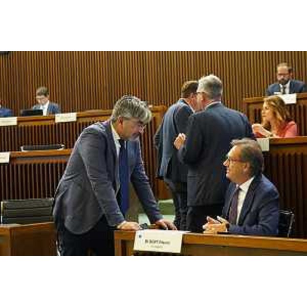 Antonio Calligaris (Lega) e Mauro Di Bert (PrFvg/Ar) - Antonio Calligaris (Lega) e Mauro Di Bert (PrFvg/Ar)