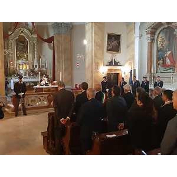 La messa in suffragio dei poliziotti Matteo Demenego e Pierluigi Rotta nella chiesa della Beata Vergine del Soccorso a Trieste a tre anni dal loro assassinio - La messa in suffragio dei poliziotti Matteo Demenego e Pierluigi Rotta nella chiesa della Beata Vergine del Soccorso a Trieste a tre anni dal loro assassinio