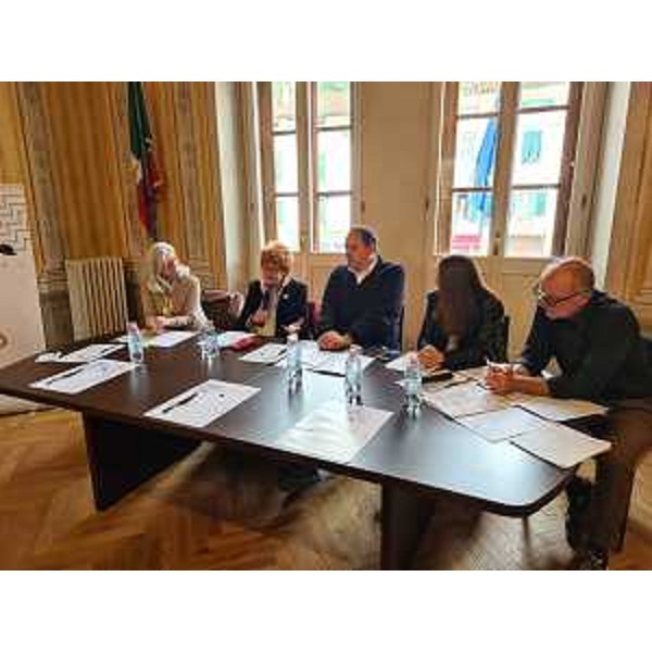 Un momento della conferenza stampa del 25° "Jazz & Wine of Peace" a Cormons - Un momento della conferenza stampa del 25° "Jazz & Wine of Peace" a Cormons