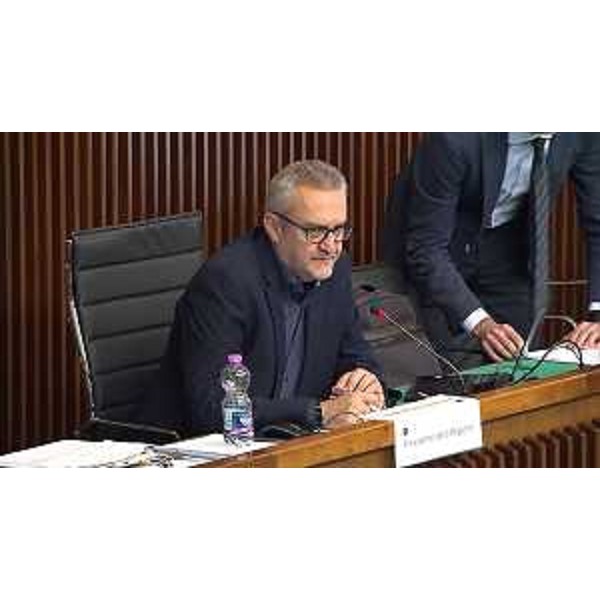 Il presidente della III Commissione consiliare, Ivo Moras (Lega) - Il presidente della III Commissione consiliare, Ivo Moras (Lega)