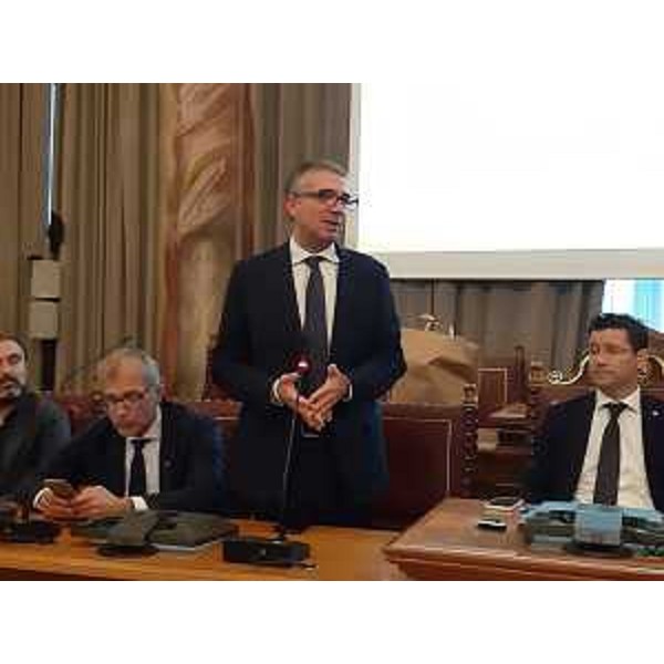 L'assessore regionale Roberti - L'assessore regionale Roberti