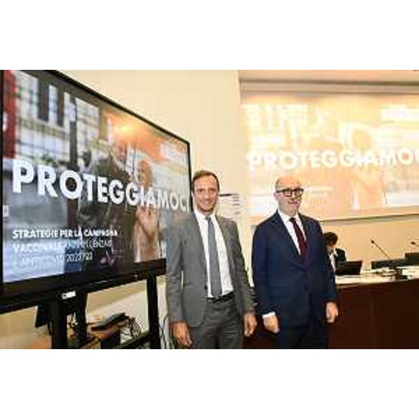 Il governatore Massimiliano Fedriga e il vice con delega alla Salute Riccardo Riccardi - Il governatore Massimiliano Fedriga e il vice con delega alla Salute Riccardo Riccardi