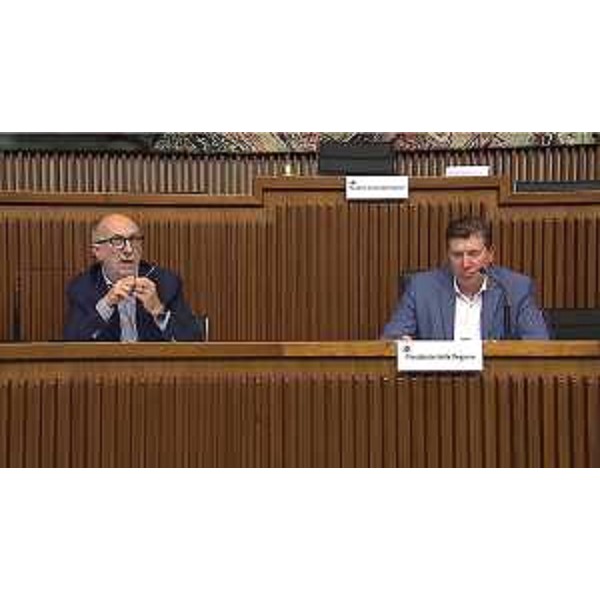 L'assessore regionale alla Salute, Riccardo Riccardi, e il presidente della II Commissione consiliare, Alberto Budai (Lega) - L'assessore regionale alla Salute, Riccardo Riccardi, e il presidente della II Commissione consiliare, Alberto Budai (Lega)