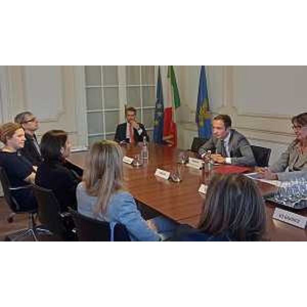 Il governatore con gli Esperti distaccati Fvg - Il governatore con gli Esperti distaccati Fvg