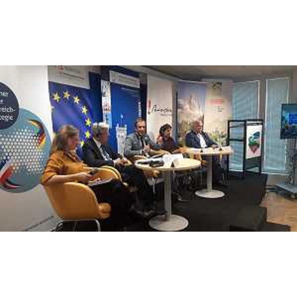 Il governatore Fedriga durante il workshop - Il governatore Fedriga durante il workshop