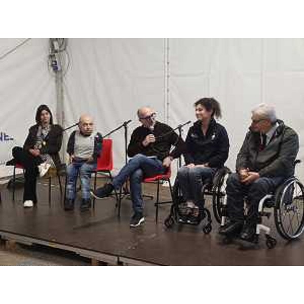 Il vicegovernatore con delega alla Disabilità del Friuli Venezia Giulia Riccardo Riccardi a Codroipo al convegno "Oltre l'insuperabile. Esperienze inclusive a confronto" - Il vicegovernatore con delega alla Disabilità del Friuli Venezia Giulia Riccardo Riccardi a Codroipo al convegno "Oltre l'insuperabile. Esperienze inclusive a confronto"