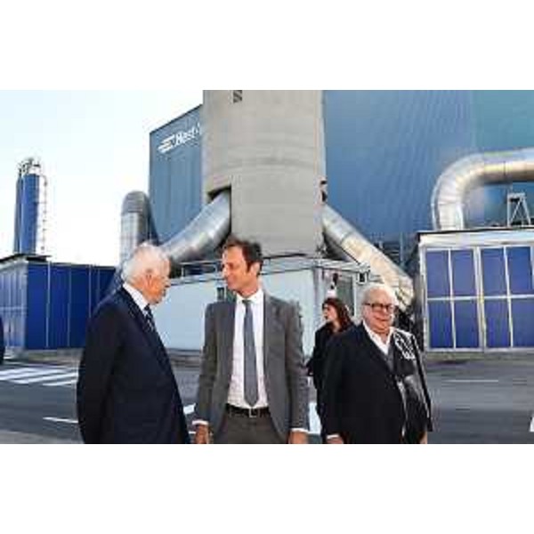 Il governatore Fedriga con il presidente esecutivo di Hera Tomaso Tommasi di Vignano e il presidente di Confindustria Alto Adriatico Michelangelo Agrusti - Il governatore Fedriga con il presidente esecutivo di Hera Tomaso Tommasi di Vignano e il presidente di Confindustria Alto Adriatico Michelangelo Agrusti