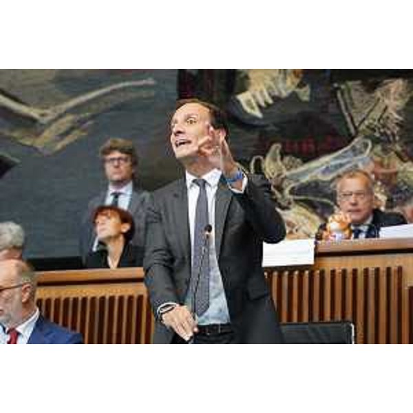 Il governatore Fvg, Massimiliano Fedriga - Il governatore Fvg, Massimiliano Fedriga