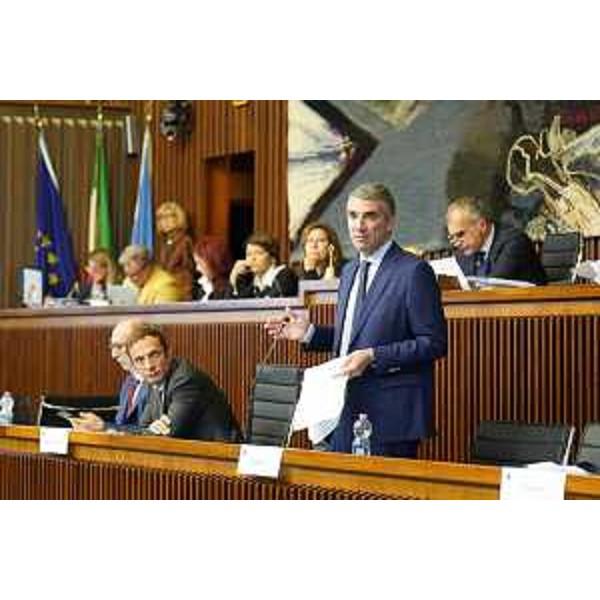 I banchi della Giunta in Consiglio regionale - I banchi della Giunta in Consiglio regionale