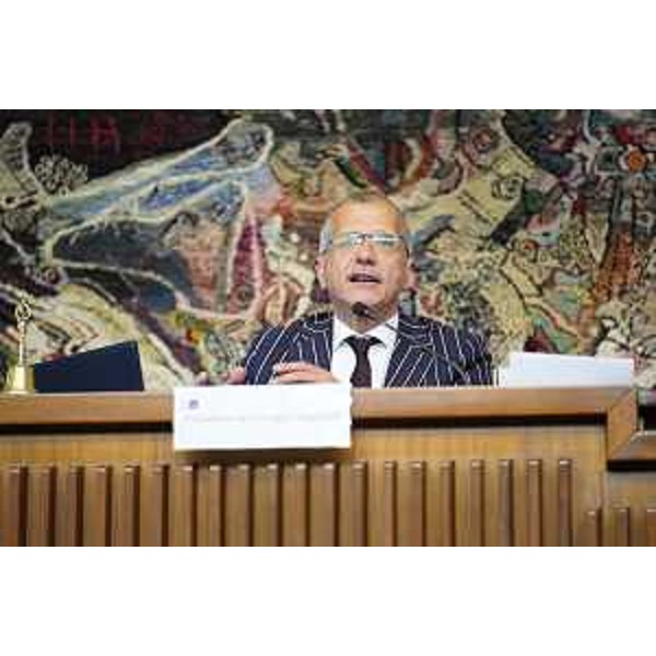 Il presidente del Cr Fvg, Piero Mauro Zanin - Il presidente del Cr Fvg, Piero Mauro Zanin