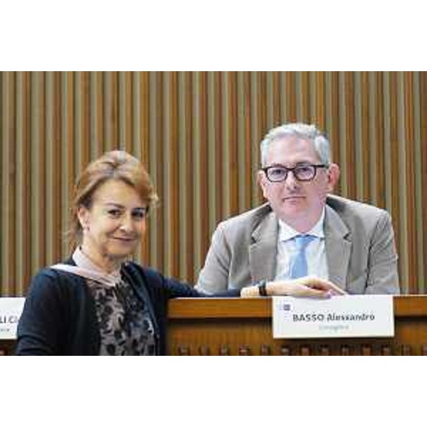 Mara Piccin (FdI) e Alessandro Basso (FdI) - Mara Piccin (FdI) e Alessandro Basso (FdI)