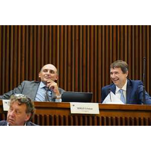 Cristian Sergo e Andrea Ussai (M5S) - Cristian Sergo e Andrea Ussai (M5S)