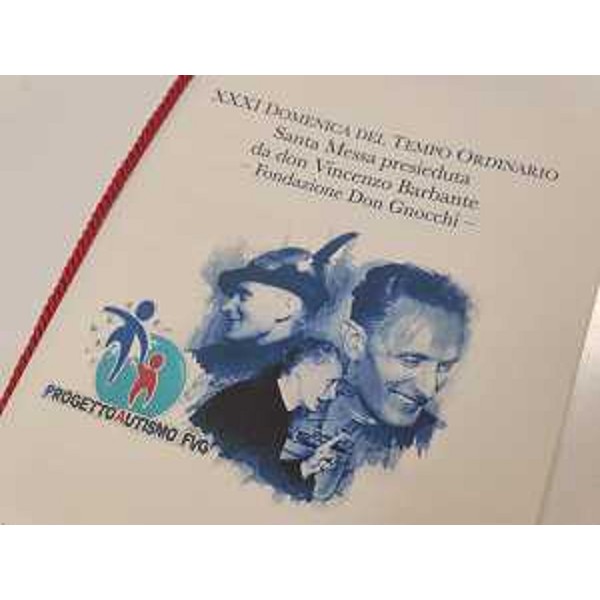 Il libretto della Santa messa celebrata per i 120 anni dalla nascita del Beato Don Carlo Gnocchi. - Il libretto della Santa messa celebrata per i 120 anni dalla nascita del Beato Don Carlo Gnocchi. 