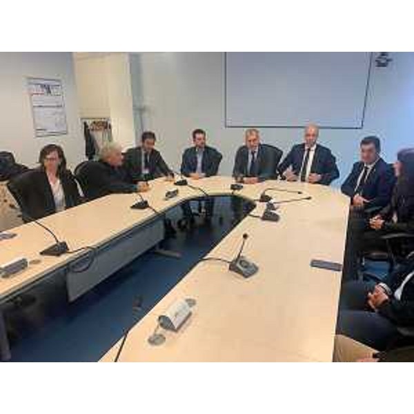 Un momento dell'incontro tra la delegazione friulana e argentina - Un momento dell'incontro tra la delegazione friulana e argentina