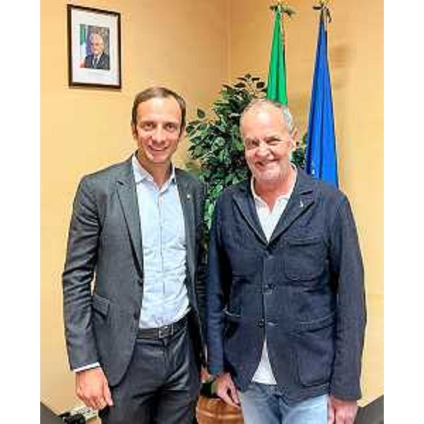 L'incontro a Roma tra il governatore della Regione Massimiliano Fedriga e il ministro agli Affari regionali e alle Autonomie, Roberto Calderoli - L'incontro a Roma tra il governatore della Regione Massimiliano Fedriga e il ministro agli Affari regionali e alle Autonomie, Roberto Calderoli