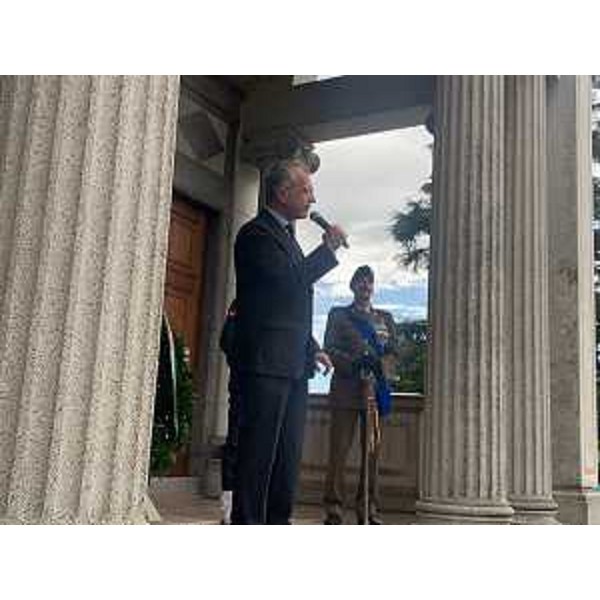 L'intervento del presidente del Consiglio regionale, Piero Mauro Zanin, oggi a Codroipo - L'intervento del presidente del Consiglio regionale, Piero Mauro Zanin, oggi a Codroipo