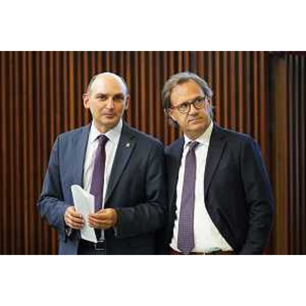 Cristian Sergo (M5S) e Mauro Di Bert (PrFvg/Ar) - Cristian Sergo (M5S) e Mauro Di Bert (PrFvg/Ar)