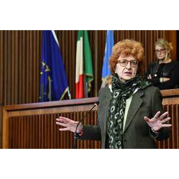 L'intervento in Aula dell'assessore regionale alla Cultura Tiziana Gibelli durante il question time - L'intervento in Aula dell'assessore regionale alla Cultura Tiziana Gibelli durante il question time