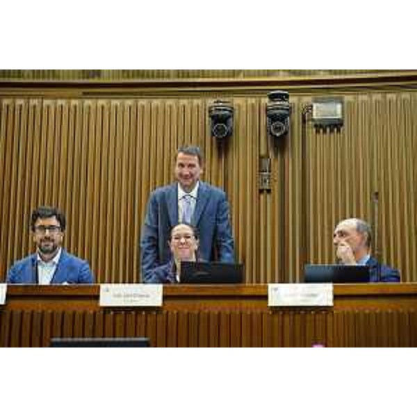 Il Gruppo del M5S nell'aula consiliare - Il Gruppo del M5S nell'aula consiliare