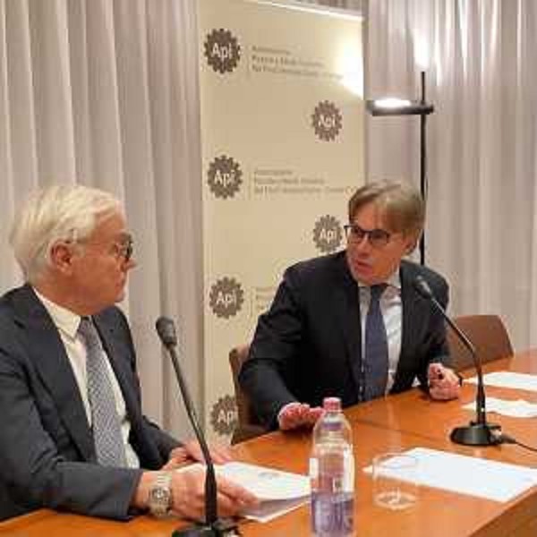 L'assessore Sergio Emidio Bini illustra il Masterplan regionale agli imprendiotori di Confapi Fvg a Udine - L'assessore Sergio Emidio Bini illustra il Masterplan regionale agli imprendiotori di Confapi Fvg a Udine